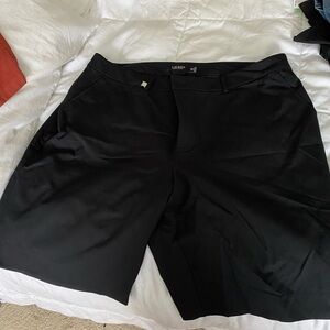 Ralph Lauren black  dress shorts 20W